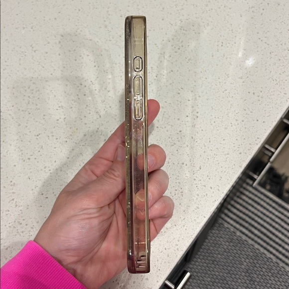 kate spade Floral Clear Phone Case - White and Gold iPhone 16 Pro Max - Picture 6 of 6